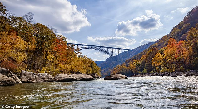 In West Virginia, Americans can earn less than $300,000 and still reach the top 5 percent (photo: Hawks Nest State Park, West Virginia)