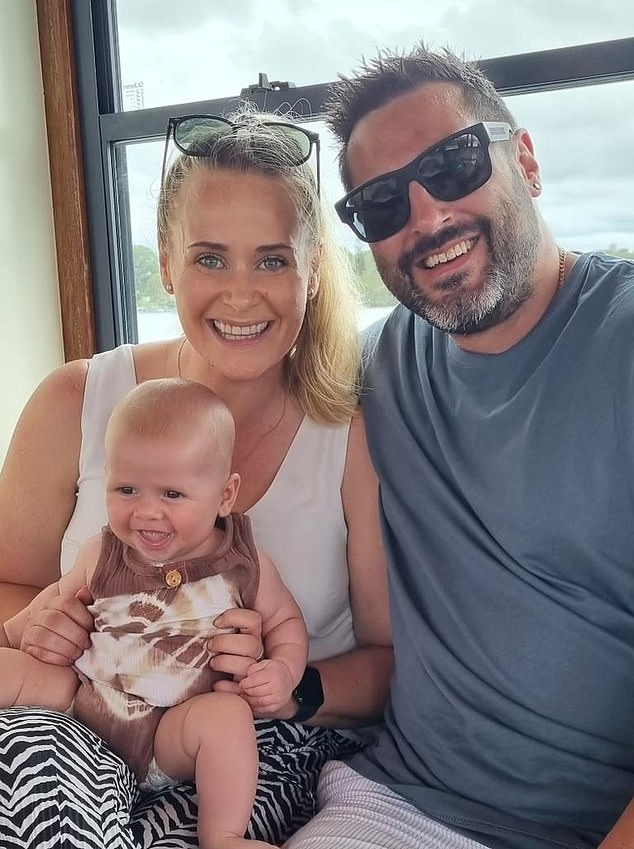 The Maybe Tonight singer previously opened up about how her partner Shannon Riseley helped her turn her life around after her battle with addiction.  Pictured with the couple's son