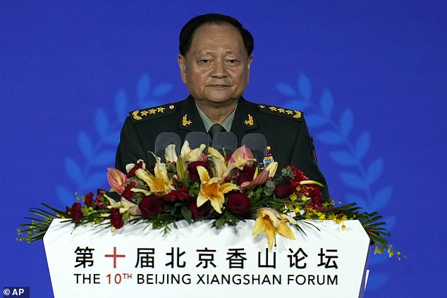 Zhang Youxia, China's No. 2 military official and vice chairman of the Central Military Commission, said Monday that China's People's Liberation Army would 