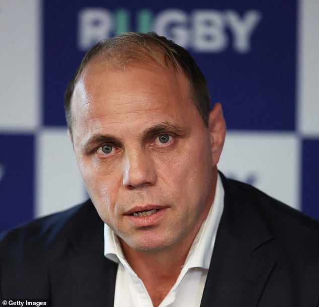 Rugby boss and Wallabies great Phil Waugh (pictured) hit out at Jones over his stance on Michael Hooper, Quade Cooper and Bernard Foley