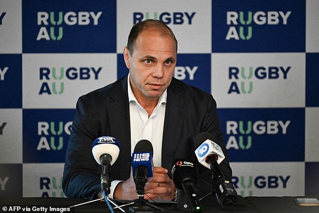 Waugh apologized to rugby fans over the team's 'bitterly disappointing' performance under Jones, who won just two of nine tests while in charge of the side for the second time.