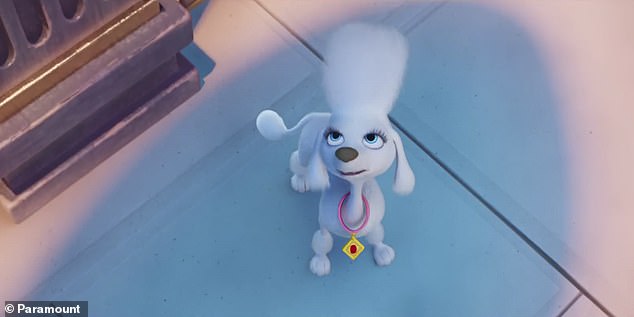 Kim's poodle: Kim also had a voiceover role in the animated sequel as poodle Dolores, although it is unknown how much she earned