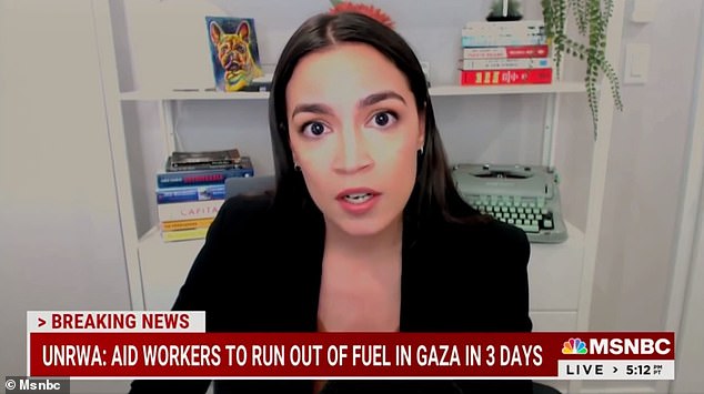 Rep. Alexandria Ocasio-Cortez called the Hamas attack a “war crime” — but also applied that language to Israel cutting off water and energy supplies to Gaza as it tries to retrieve hostages and prepares for a possible ground invasion.