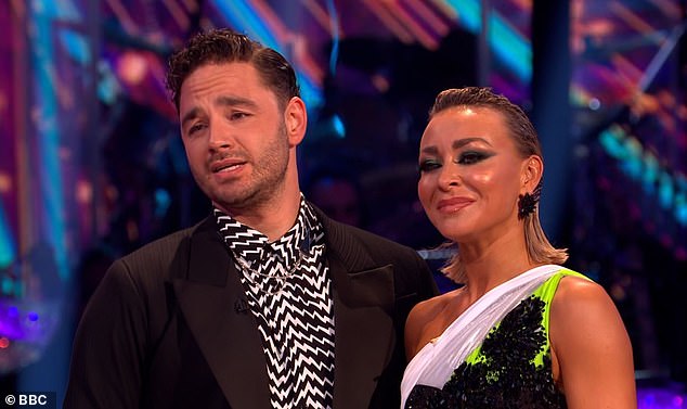 Up in the air: Adam Thomas' appearance on this week's Strictly Come Dancing hangs in the balance as bosses make last-minute 'unforeseen arrangements'