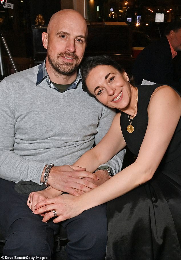 Words: Amanda Abbington's fiance Jonathan Goodwin shared another cryptic quote on Thursday following her departure from Strictly Come Dancing