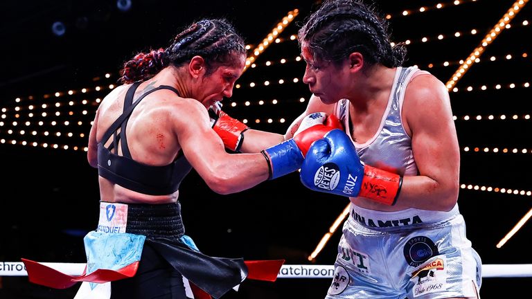 Amanda Serrano unified the featherweight division in February with her victory over Cruz 