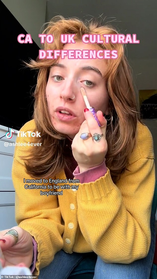 An American has used TikTok to share the biggest cultural differences she's noticed since moving to northern England from California