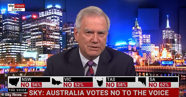 Sky News' Andrew Bolt has called for Anthony Albanese to resign after a landslide defeat in the Vote for Parliament referendum, which he says has split the country.