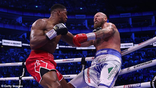 Anthony Joshua brutally knocked out Finnish fighter Robert Helenius in his most recent fight