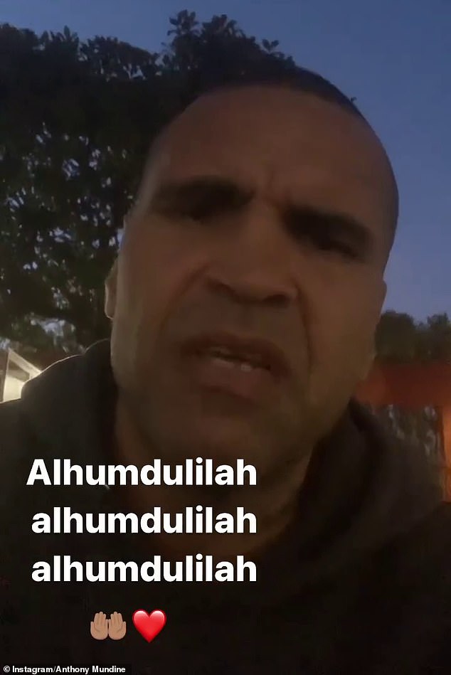 Sports legend Anthony Mundine celebrated the Voice's defeat in Parliament by thanking Allah and criticizing members of his community for the sale.