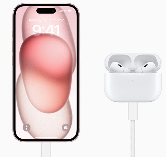 Apple announced on Tuesday that the new iPhone 15 and AirPods Pro will support USB-C charging