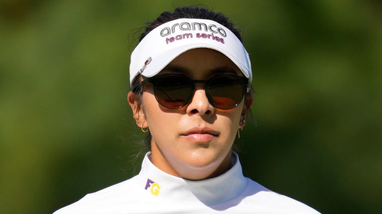 Alison Lee holds a two-shot lead after an opening round 61 at the Aramco Team Series in Riyadh 