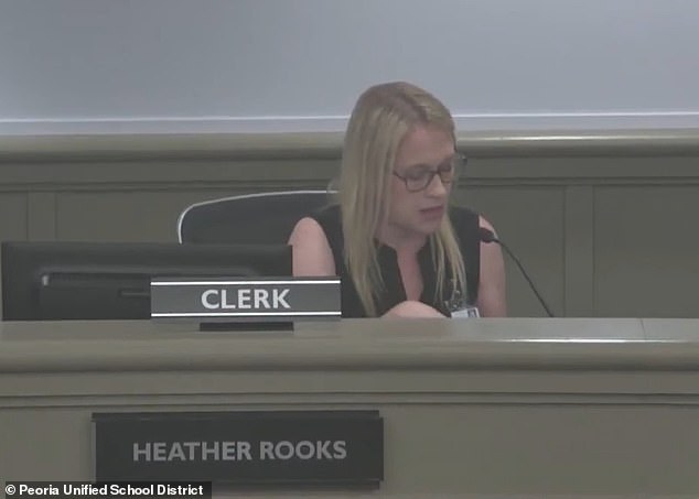 Heather Rooks, an elected member of the Peoria Unified School District Governing Board, has filed a lawsuit alleging that a district rule prohibiting her from reciting Bible passages at official meetings is a violation of her free speech rights