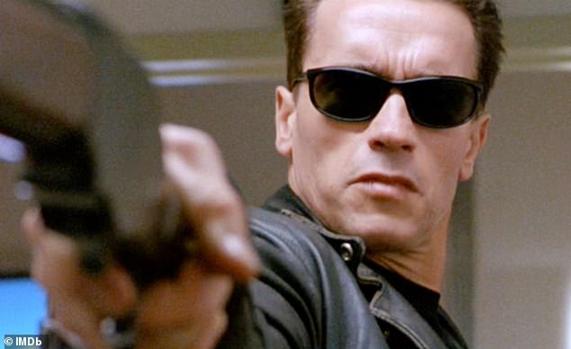 The Terminator film franchise would be nothing without its star, Arnold Schwarzenegger, who plays the T-800 cyborg himself.  Arnold Schwarzenegger depicted in the second film in the franchise during his first of many encounters with the T-1000