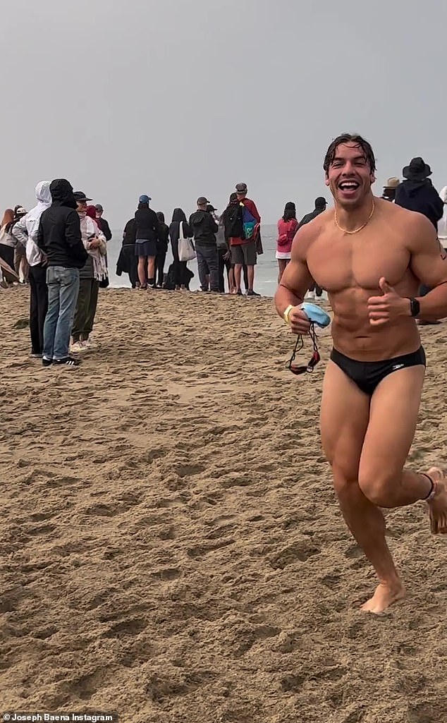 Beach Birthday!  Arnold Schwarzenegger's son Joseph Baena celebrated his 26th birthday with a sweet video shared to Instagram