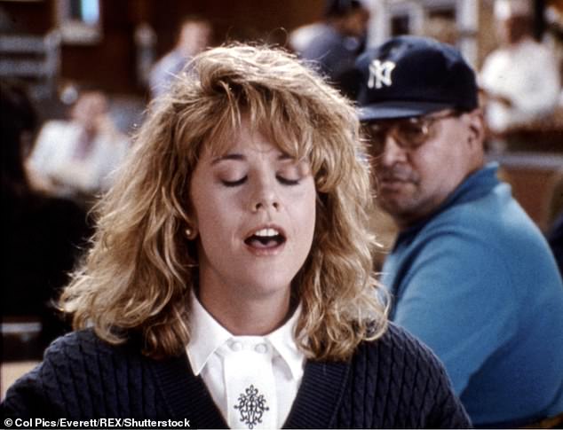 When Meg Ryan faked an orgasm in a crowded restaurant in a movie 