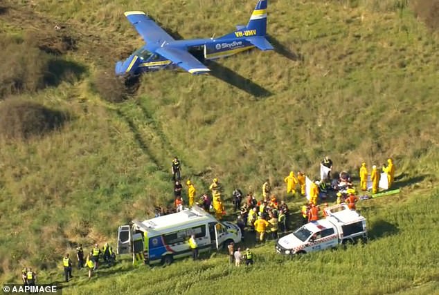 Shortly after takeoff, an engine failed, prompting the pilot to make an emergency landing, narrowly avoiding a landing in a river