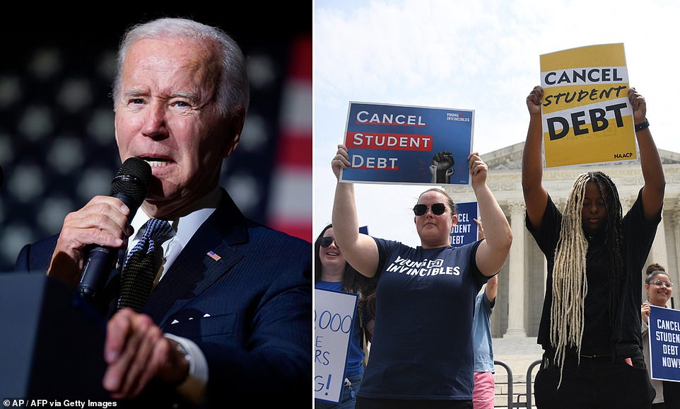 President Joe Biden has forgiven another $9 billion in student loans, providing relief to 125,000 borrowers.  The move came as borrowers prepared to restart payments after a three-year hiatus that began during the COVID-19 pandemic.  “Americans saddled with unsustainable debt in exchange for a college degree has become the norm,” Biden said in a speech at the White House.