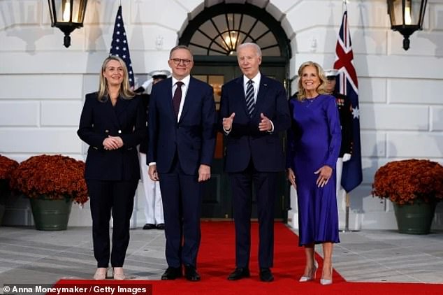 Joe Biden has been briefed on the ongoing active shooter incident in Maine, the White House has revealed – during a visit with Australian Prime Minister Anthony Albanese