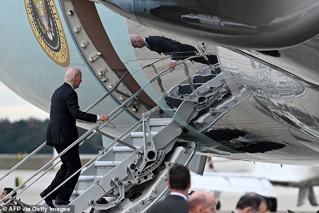 President Joe Biden left the White House on Tuesday afternoon to fly to Israel, a country still mourning its dead even as it prepares a ground invasion of Gaza and a mission to wipe Hamas off the face of the earth.