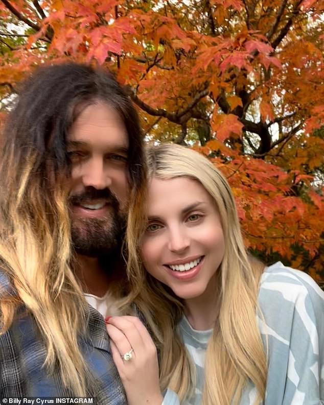 Married!  Bill Ray Cyrus, 62, officially tied the knot with Australian singer Firerose, 34, in an 'ethereal celebration of love' and shared images taken on the special day on Instagram on Wednesday.