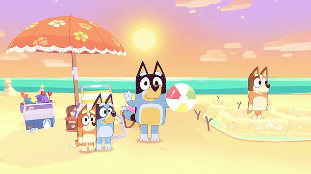 The popular animated children's show Bluey celebrates its fifth anniversary this month