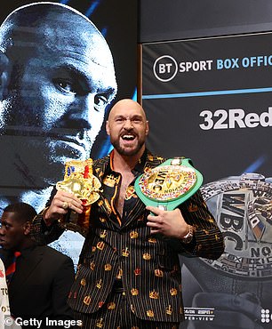 Fury will put his WBC heavyweight title on the line