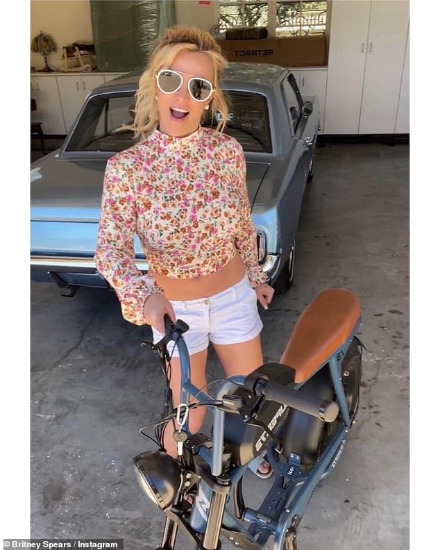 Caught out!  Britney Spears was reportedly 'pulled over and ticketed' for driving without a license or proof of insurance in her car by California Highway Patrol