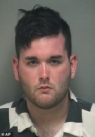 Alex Fields Jr (pictured) was jailed for Heyer's murder