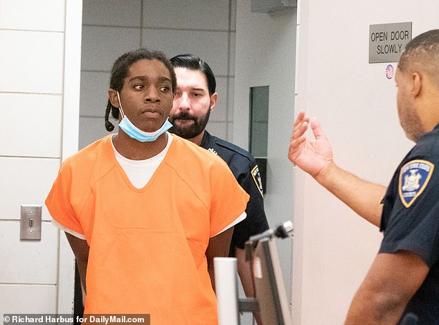 The Brooklyn teenager accused of brutally stabbing a community activist to death appeared in court after being charged with first-degree murder