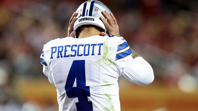 Dallas Cowboys quarterback Dak Prescott