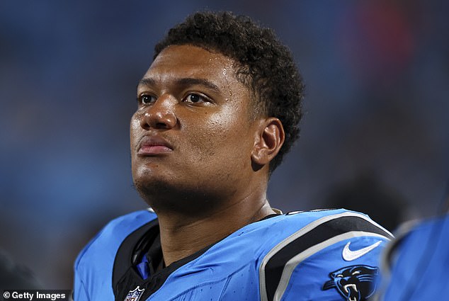 Chandler Zavala of the Carolina Panthers OL has been released from the hospital after his neck injury.