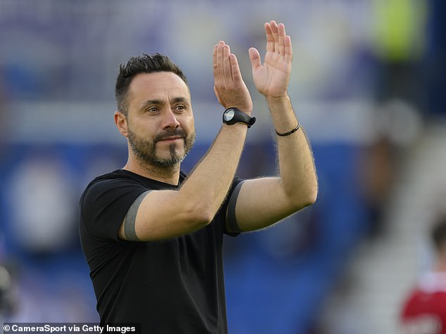 The former Arsenal and Chelsea midfielder has praised Roberto De Zerbi's philosophy at Brighton.