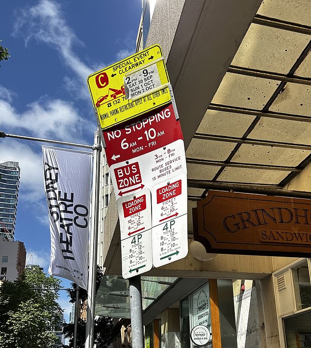 Eddy Meyer, a senior reporter in the network's Sydney newsroom, blasted the City of Sydney Council over a parking sign on York Street with no fewer than seven different instructions