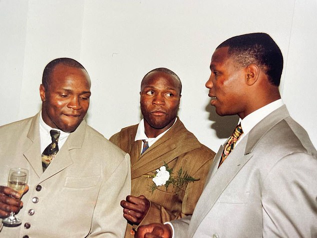 Chris Eubank Snr (right) has paid an emotional tribute to his brother Simon after his death