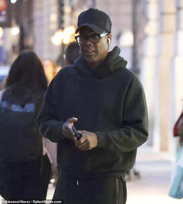 Spotted: Chris Rock was spotted in Paris on Thursday after Jada Pinkett Smith said he once asked her out when divorce rumors were swirling about her and husband Will