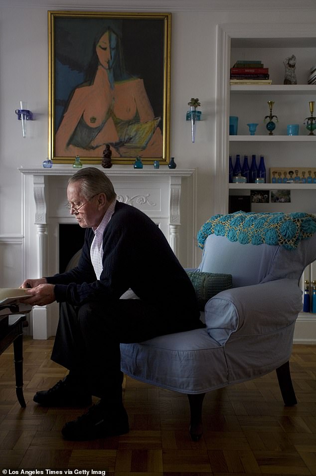 Chuck Feeney, pictured in 2007, lived a humble lifestyle after deciding to give away nearly all of his $8 billion fortune