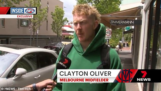 Clayton Oliver has broken his silence on his turbulent post-season struggles