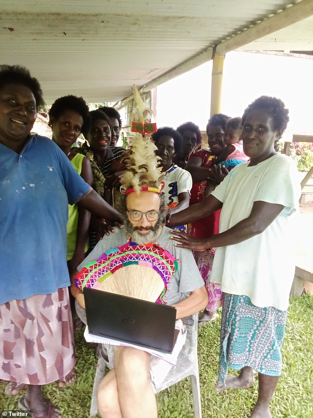 Grimalda claimed he was called a 'big man' by communities in Solomon Island