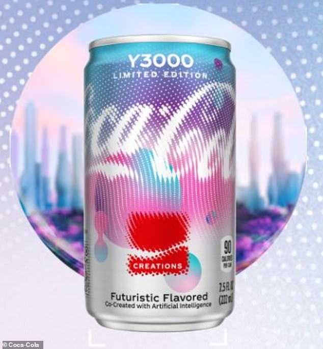 Coca-Cola decided to create a new recipe using artificial intelligence and its called Y3000 Zero Sugar