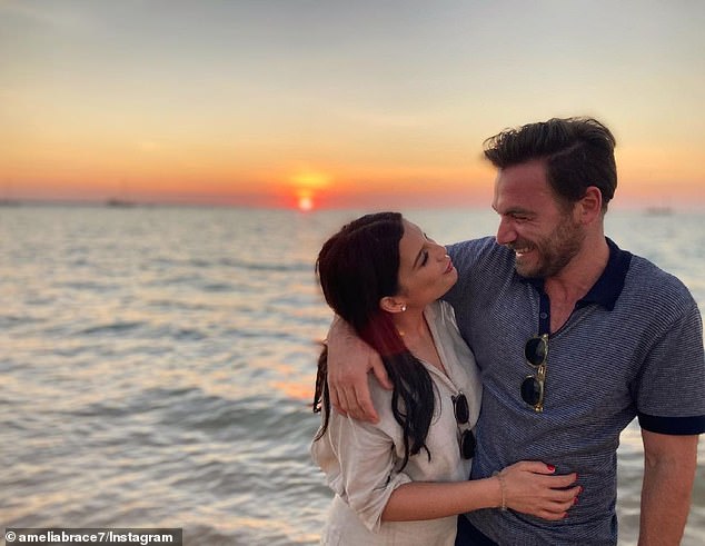 The couple's famous friends flocked to the comments section to express their joy, with Sunrise co-host Natalie Barr writing: 'Congratulations beautiful family'