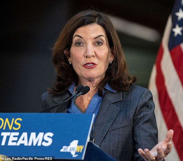 New York Governor Kathy Hochul increases NYS police presence on college campuses across the state to address increased number of anti-Semitic incidents