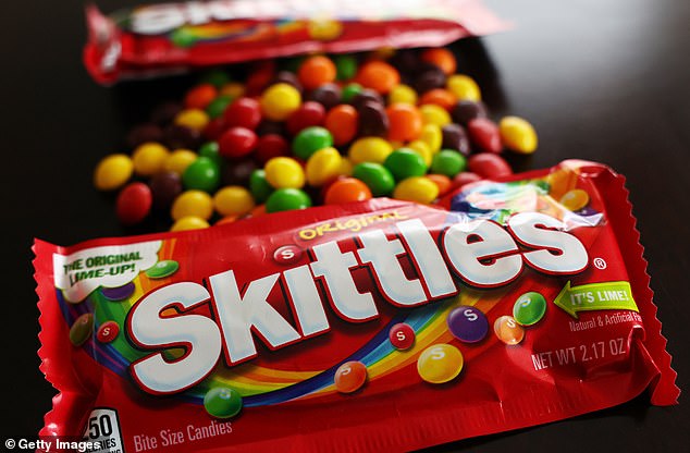 Skittles and other candies that use food additives linked to cancer could be banned by the New York Legislature as the state considers it