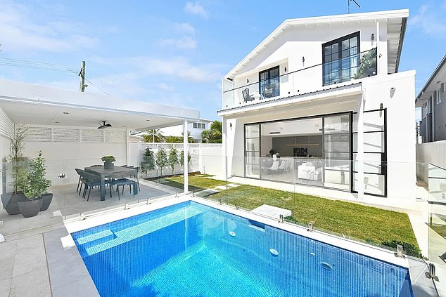 Australian cricket legend Steve Smith is looking for a big property win next month when his stunning home in Sydney's eastern suburbs is auctioned (pictured)