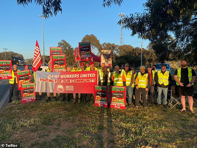 Dairy workers are dissatisfied with low wage increases, while tanker drivers want better conditions