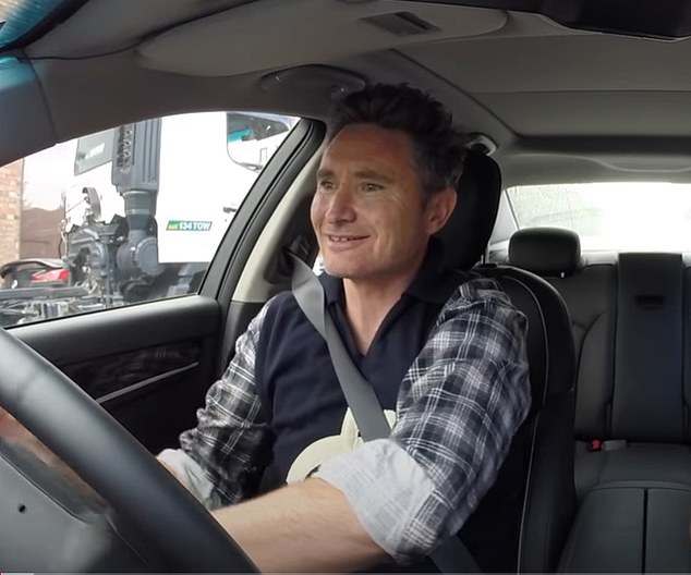 Dave Hughes has revealed the harsh reality he has faced since losing the ability to drive.  In the photo 2015