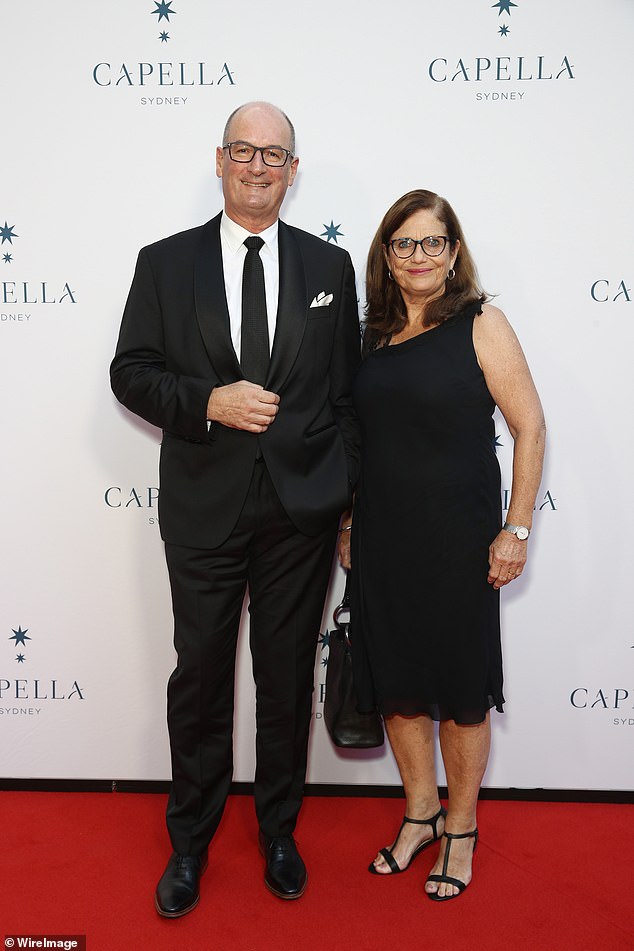 Money expert David Koch (pictured with wife Libby) has warned Australians they could face another rate hike on Melbourne Cup Day if inflation does not moderate