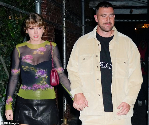 Swift reportedly took the first step towards igniting her romance with NFL star Kelce last month