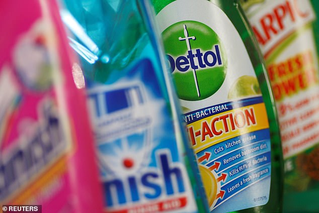 Below expectations: Dettol owner Reckitt Benckiser said like-for-like sales rose 3.4 percent in the three months ended September, below analyst expectations of 3.7 percent