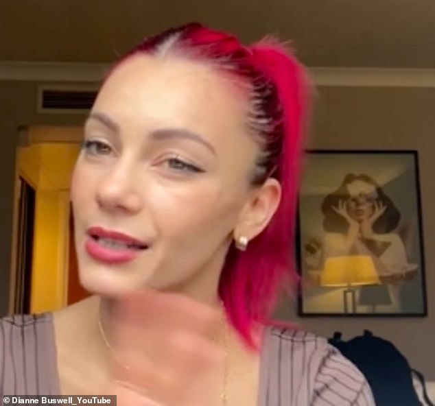 Honest: Dianne Buswell has revealed the real reason behind her tearful Strictly appearance last Saturday night, sparking concern among her fans